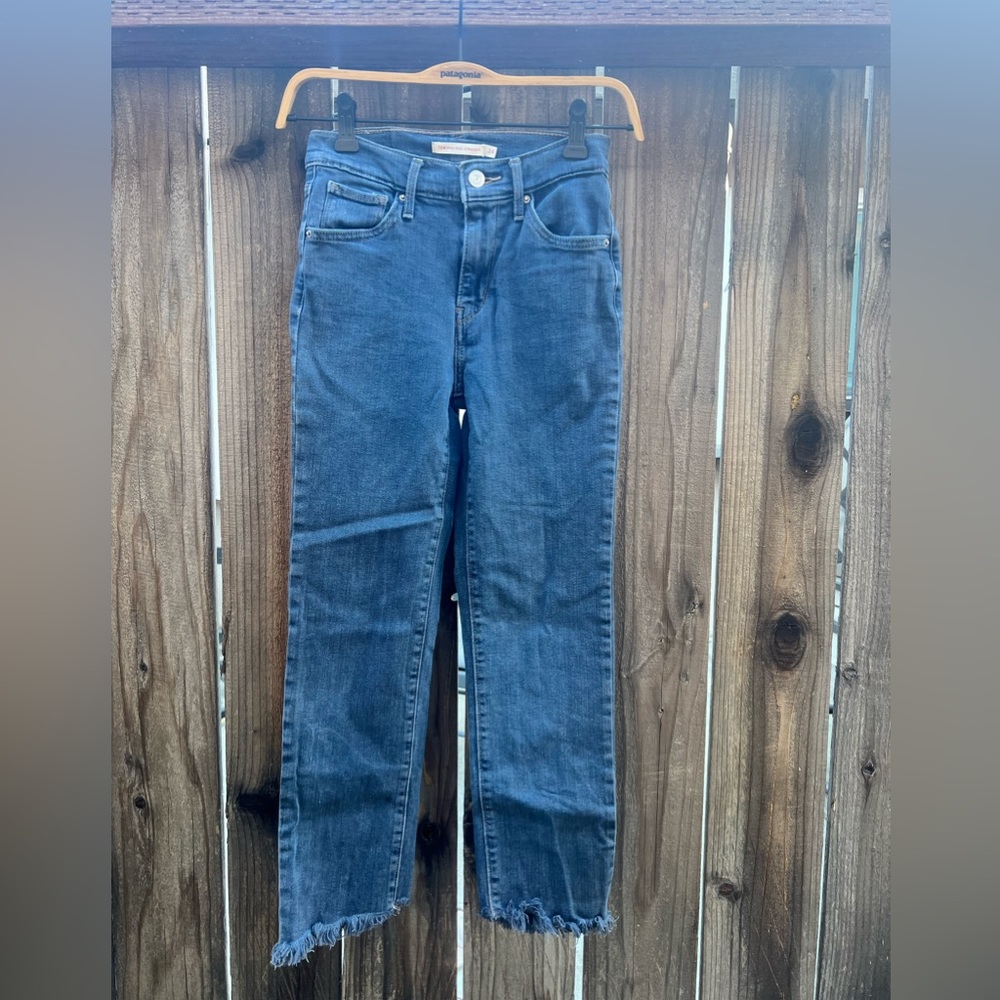 Levi’s High Rise Straight Jeans